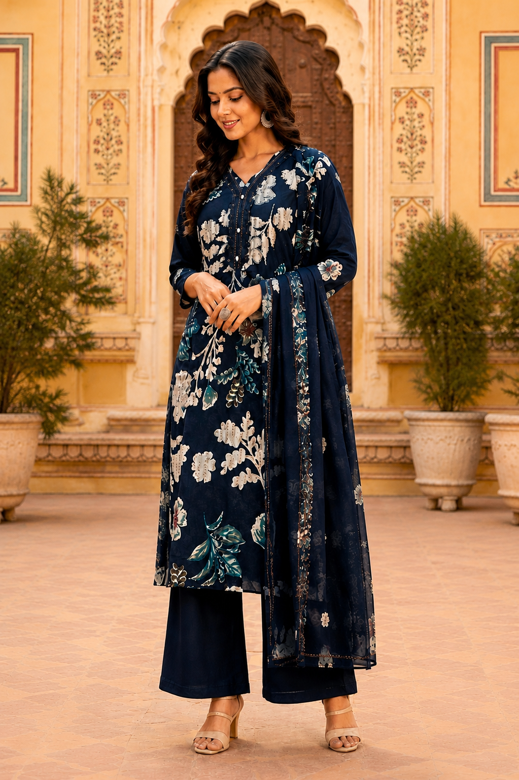 3pcs Kurthi Set