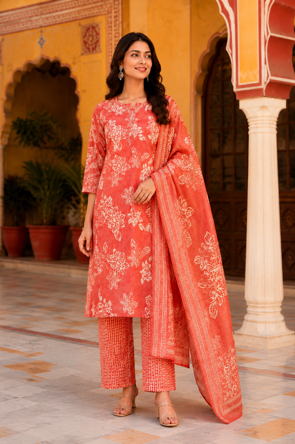 3pcs Kurthi Set