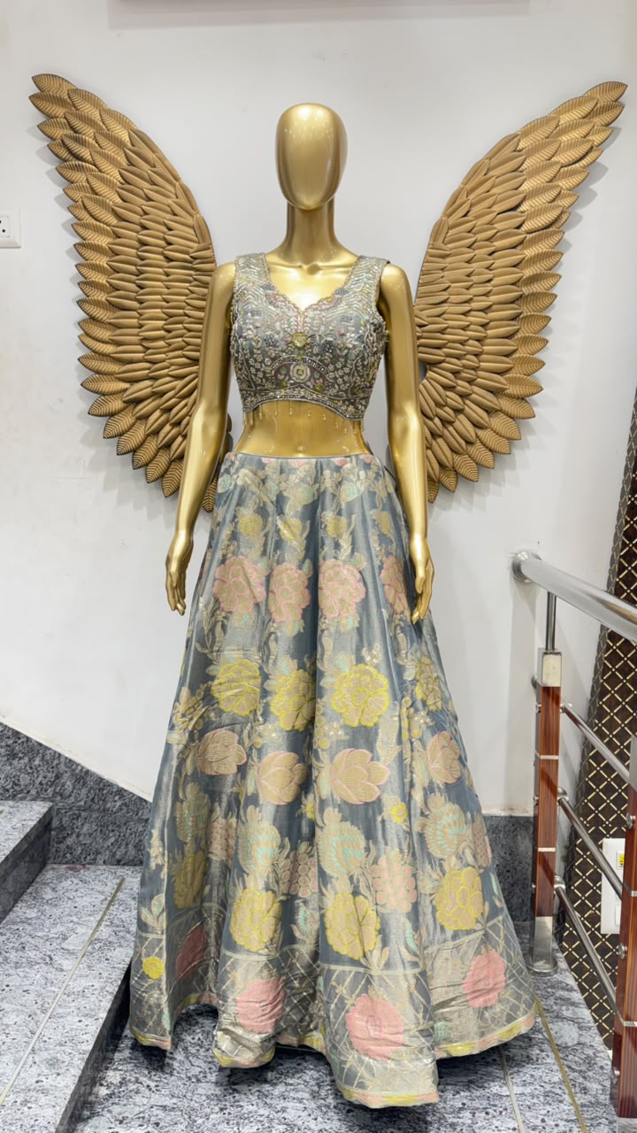Wedding Crop - Top Lehanga