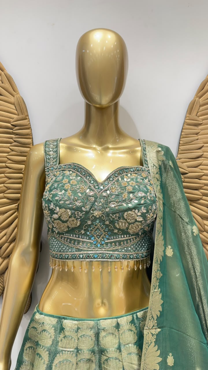 Wedding Crop - Top Lehanga