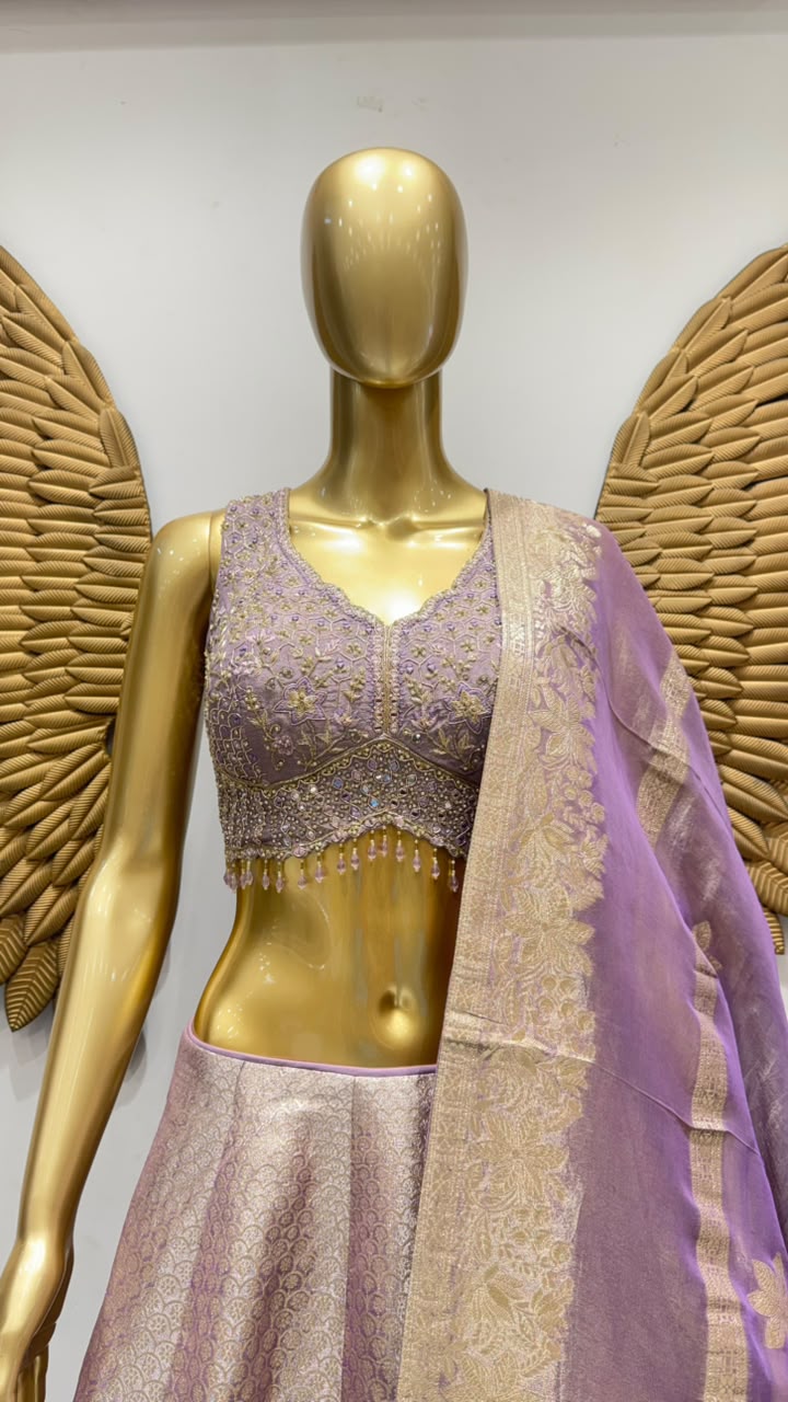 Wedding Crop - Top Lehanga