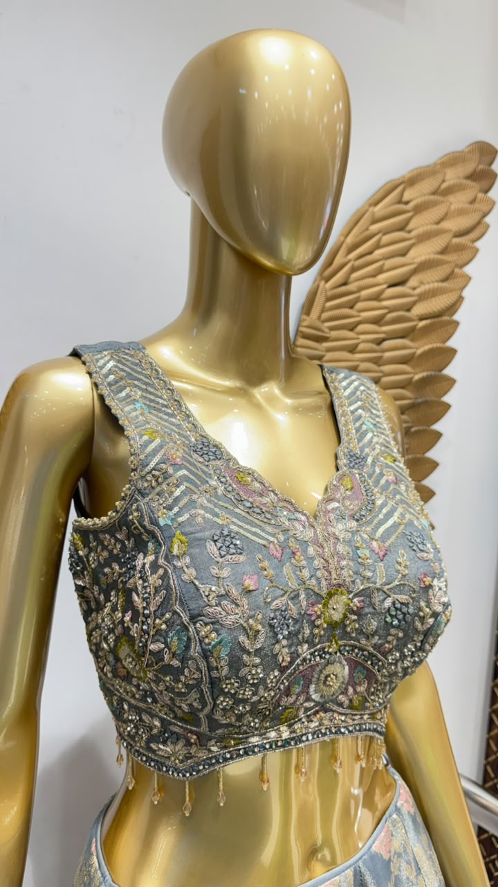 Wedding Crop - Top Lehanga